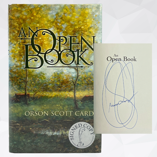 Item #215 An Open Book: Poems. Orson Scott Card