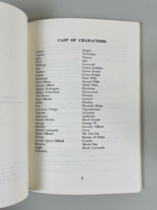 Lovecraft's Follies: A Play