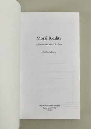 Moral Reality: A Defence of Moral Realism