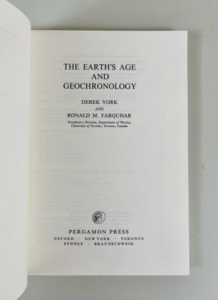 The Earth's Age and Geochronology