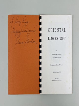 Oriental Lowestoft (Chinese Export Porcelain)