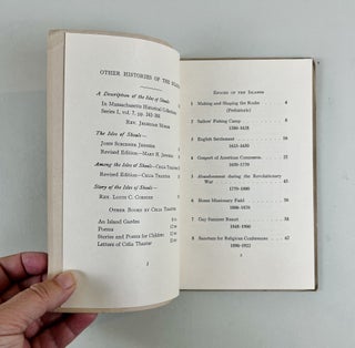 Brief History of the Isles of Shoals. Off Portsmouth, New Hampshire
