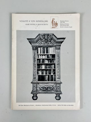 Item #612 Rare and selected scholarly books from the Reformation to the period of Enlightenment...