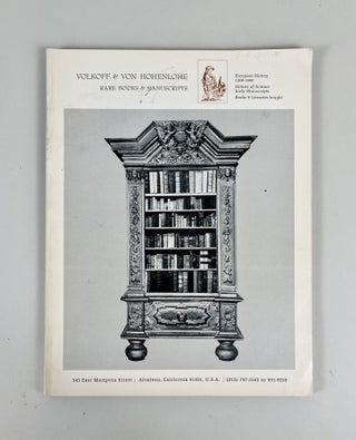 Item #612 Rare and selected scholarly books from the Reformation to the period of Enlightenment...
