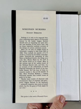 Wisconsin Murders: An Enquiry into Mayhem and Homicide in the Midwest
