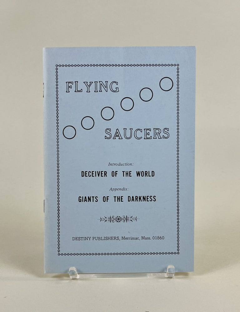 Item #625 Flying Saucers. LL B. Howard B. Rand.