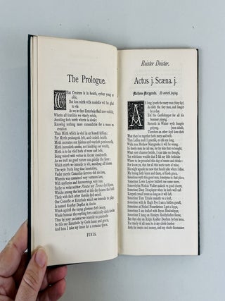 Roister Doister. Written, probably also represented, before 1553