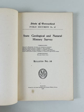 Preliminary Report on the Algae of the Fresh Waters of Connecticut