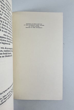 Creativity: A Theme from Faust and the Duino Elegies