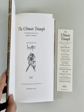 The Ultimate Triumph The Heroic Fantasy of Robert E. Howard