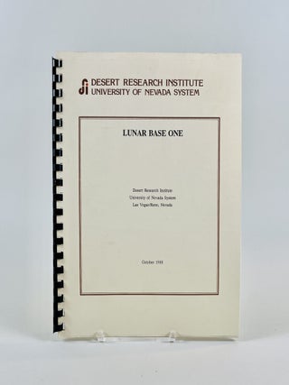 Item #649 Lunar Base One, Desert Research Institute, University of Nevada System