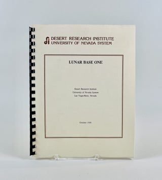 Item #649 Lunar Base One, Desert Research Institute, University of Nevada System