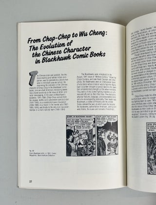 Ethnic Images in the Comics: An Exhibition in the Museum of the Balch Institute for Ethnic Studies, September 15 - December 20, 1986.