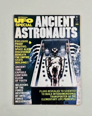 Item #657 Official UFO Special Ancient Astronauts Nov 1977. Ronald A. Pokatiloff Richard Stevens,...