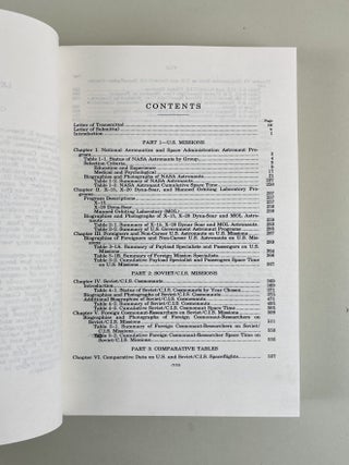 Astronauts and Cosmonauts Biographical and Statistical Data (revised August 31, 1993)