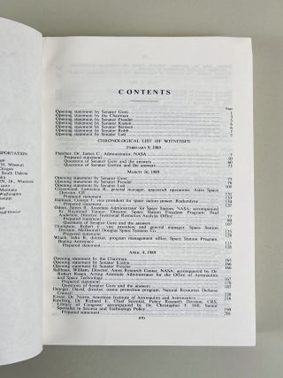 Hearings before the Subcommittee on Science, Technology, and Space of the Committee on Commerce, Science, and Transportation, United States Senate, One Hundred First Congress, first session, on National Aeronautics and Space Administration budget, February 9, March 16, April 4, 11, May 11, and 17, 1989