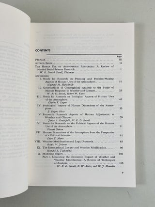 Human Dimensions of the Atmosphere