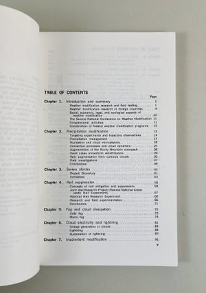 Summary Report; Weather Modification Fiscal Years 1969, 1970, 1971