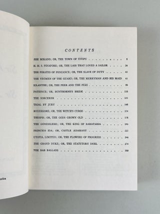 The Works of Sir William Gilbert and Sir Arthur Sullivan