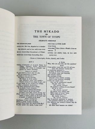The Works of Sir William Gilbert and Sir Arthur Sullivan