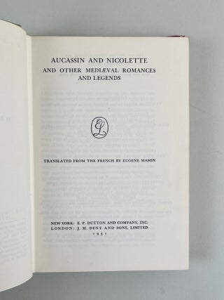 Aucassin and Nicolette and Other Mediaeval romances and Legends