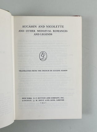 Aucassin and Nicolette and Other Mediaeval romances and Legends