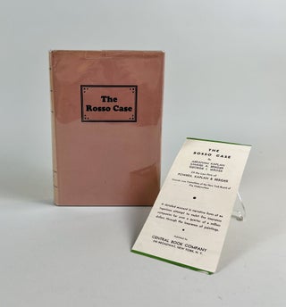 Item #683 The Rosso Case. Samuel A. Berger Abraham Kaplan, George I. Gross