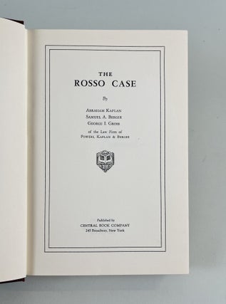 The Rosso Case