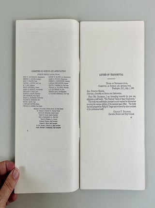 The Practical Values of Space Exploration. Report of the Committee on Science and Astronautics. U.S. House of Representatives. Eighty-Sixth Congress, Second Session. Pursuant to H. Res. 133.