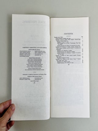 Space Processing. Hearing Before The Subcommittee On Aerospace Technology and National Needs Of The Committee On Aeronautical And Space Sciences. United States Senate. Ninety-Fourth Congress, Second Session. June 17, 1976
