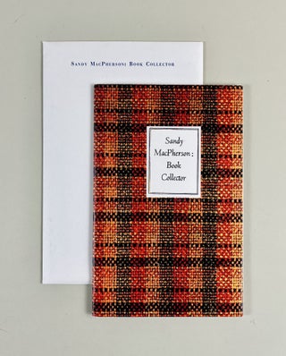 Item #712 Sandy MacPherson: Book Collector. Newman Levy