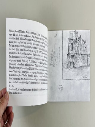 A Sketchbook of a Southwestern Tour From Santa Fe to Pasadena 1884-1885 From the Carl Schaefer and Elisabeth Waldo Dentzel Collection