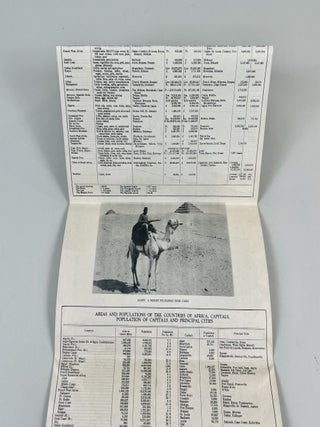 New Map of Africa with Inset Map of Ethiopia