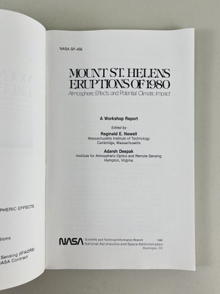 Mount St. Helens Eruptions of 1980: Atmospheric Effects and Potential Climatic Impact.