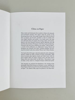 China on Paper